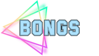 bongs logo on a black background